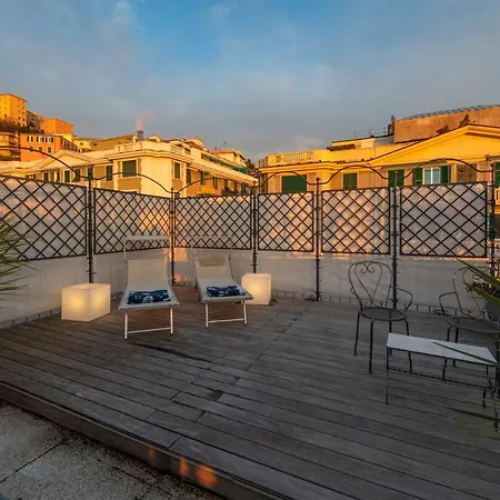 Castelletto Exclusive Terrace Penthouse 제노바
